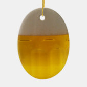 Tasse von Bier Keramikornament (Vorne)