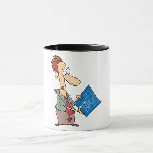 Tasse von Blueprints lesen (Zentrum)
