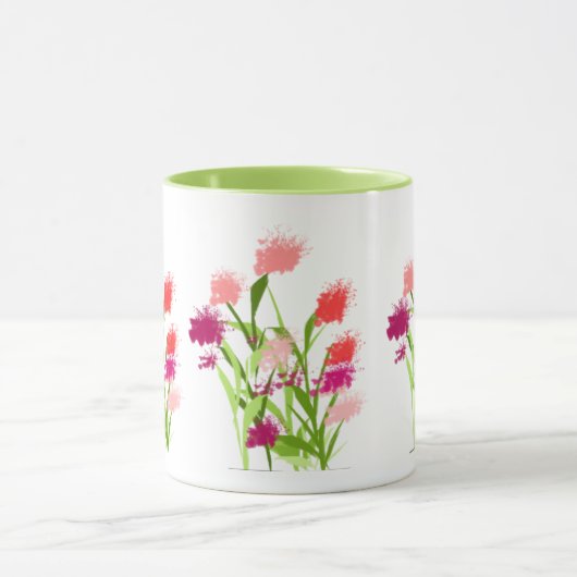 Tasse von Blume (Zentrum)