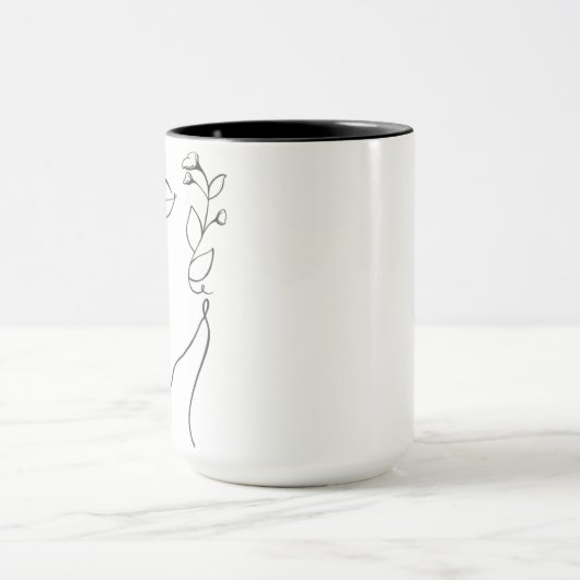 Tasse von Blume (Zentrum)