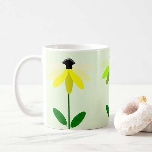 Tasse von Blume (Mit Donut)