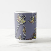 Tasse von Blume und Waves (Mittel)