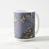 Tasse von Blume und Waves (VorderseiteRechts)