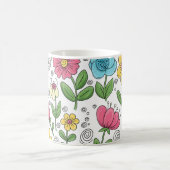 Tasse von Blumen und Sippen (Mittel)