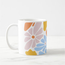 "Tasse von Blumenpastel - Eleganter und farbenfroh