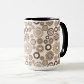 Tasse von Braunen Gears (VorderseiteRechts)