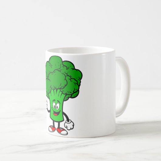 Tasse von Broccoli (VorderseiteRechts)