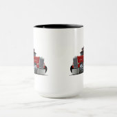 Tasse von Cartoon-LKW (Zentrum)