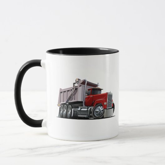 Tasse von Cartoon-LKW (Links)