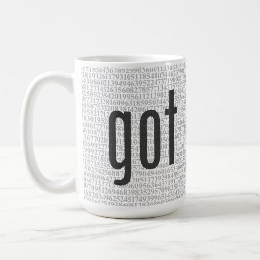 Tasse von Daten (Links)