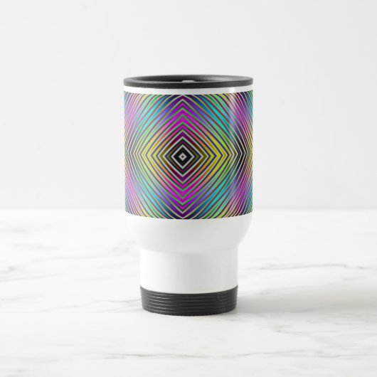 Tasse von Diamantlinien (Mittel)