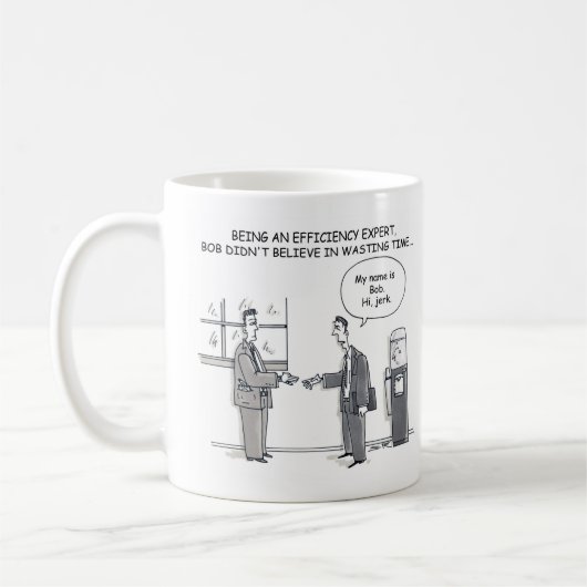 Tasse von Effizienzexperten (Links)