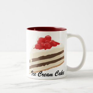 Tasse von Eiscreme