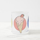 Tasse von Eiskrem (Mittel)