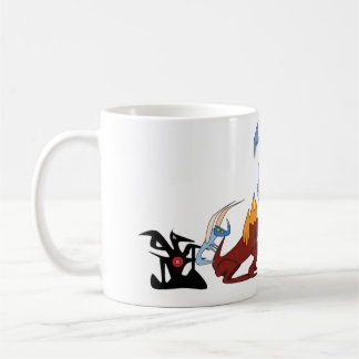 Tasse von Elementardrachen