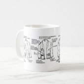 Tasse von Entwicklung des Kittels von medikamente (Vorderseite Links)