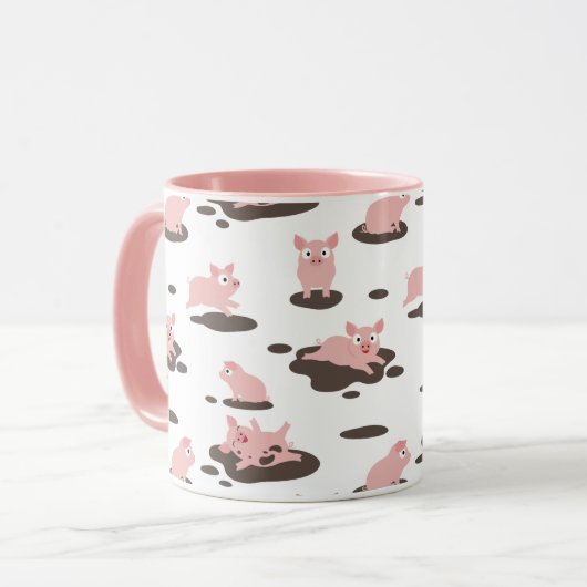 Tasse von Ferkeln (Vorderseite Links)