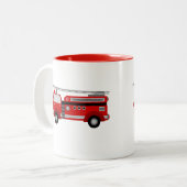 Tasse von Feuerwehrfahrzeugen (Vorderseite Links)