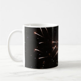 Tasse von Feuerwerkskörpern