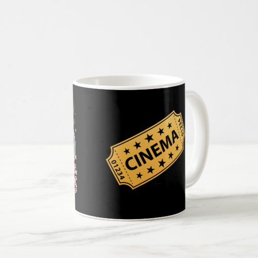 Tasse von Filmen (VorderseiteRechts)
