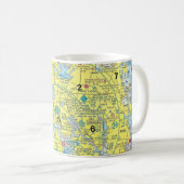 Tasse von Flugdiagrammen (VorderseiteRechts)