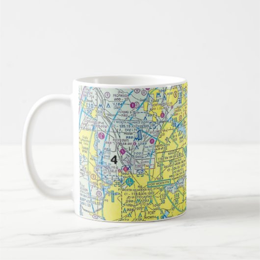 Tasse von Flugdiagrammen (Links)