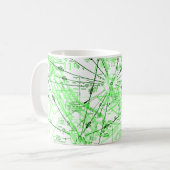 Tasse von Flugzeugdiagrammen (Vorderseite Links)