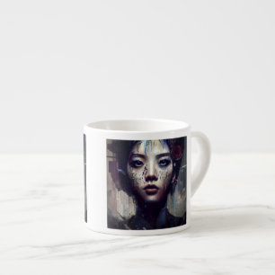 Tasse von Frauen in Espresso