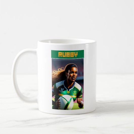 Tasse von Frauen Rugby (Links)