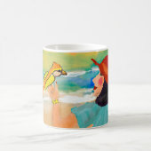 Tasse von Frauen und Vögeln Trending Nature (Mittel)