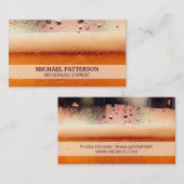 Tasse von Frostier Bier | Glaskondensation Visitenkarte (Vorne/Hinten)