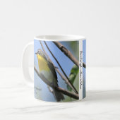 Tasse von Gelbrest-Chat durch BirdingCollectibles (Vorderseite Links)