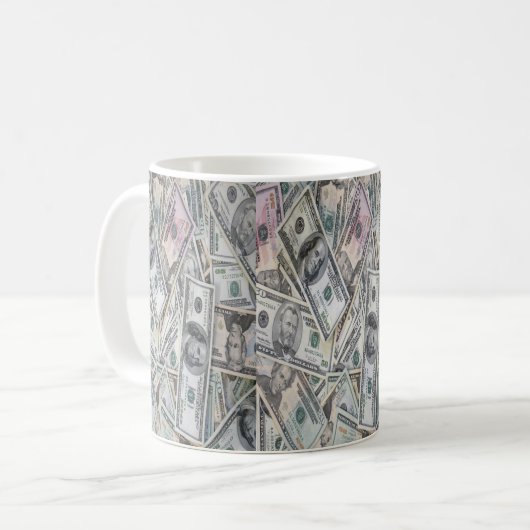 Tasse von Geld (Vorderseite Links)
