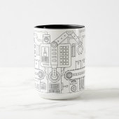 Tasse von Geschenkartikeln (Zentrum)