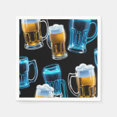 Tasse von Glasbäern Serviette (Vorderseite)