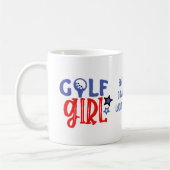 Tasse von Golf Girl (Links)