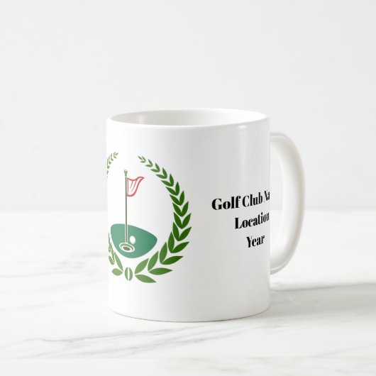 Tasse von Golf-Mitgliedschaften (VorderseiteRechts)