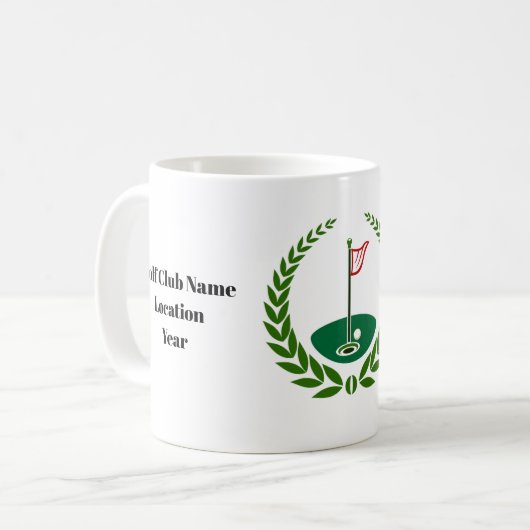 Tasse von Golf-Mitgliedschaften (Vorderseite Links)