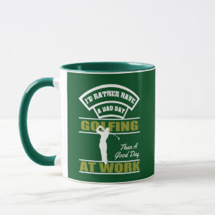 Tasse von Golf und Work Combo