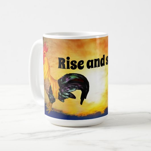 Tasse von Hahn und Hahn (Vorderseite Links)