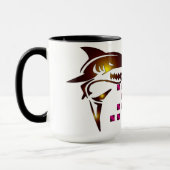 Tasse von Haiangriffen (Links)