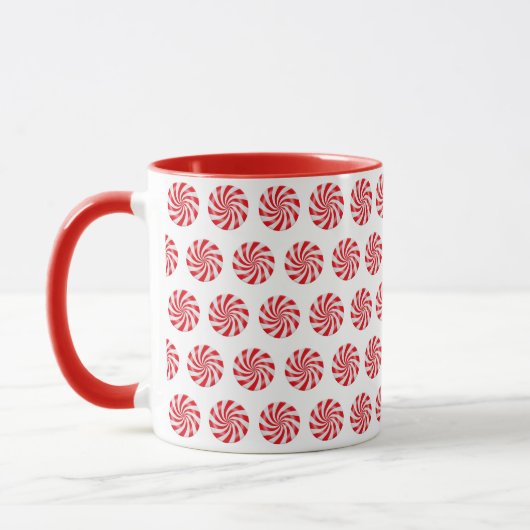 Tasse von Hartpeppermint Candy Design (Links)