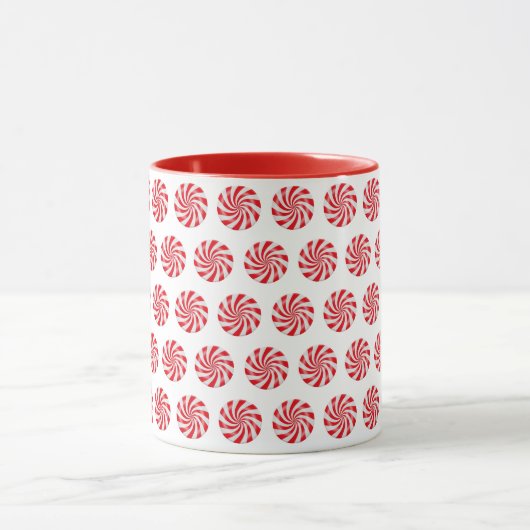 Tasse von Hartpeppermint Candy Design (Zentrum)
