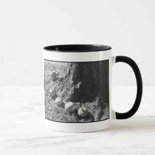 Tasse von Herbstpumpen