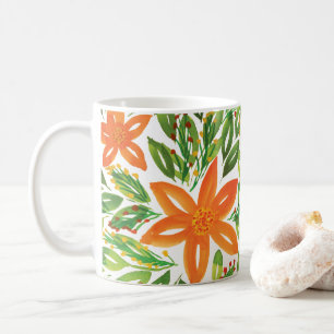 Tasse von Holiday & Handgemalten Blume