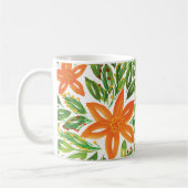 Tasse von Holiday & Handgemalten Blume (Links)