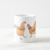 Tasse von Hühnern (Mittel)