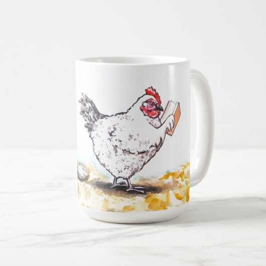 Tasse von Hühnern (VorderseiteRechts)