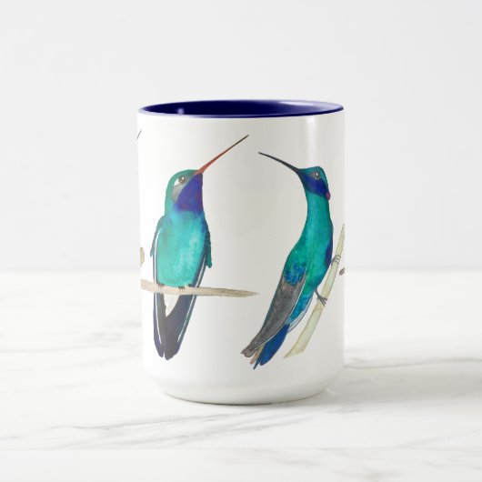 Tasse von Humingvögeln (Zentrum)