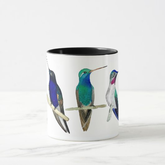Tasse von Humingvögeln (Zentrum)
